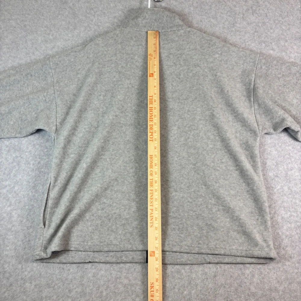 Team USA Beijing 08 Olympics‎ Fleece Jacket Mens Gray Full Zip Embroidered 2XL